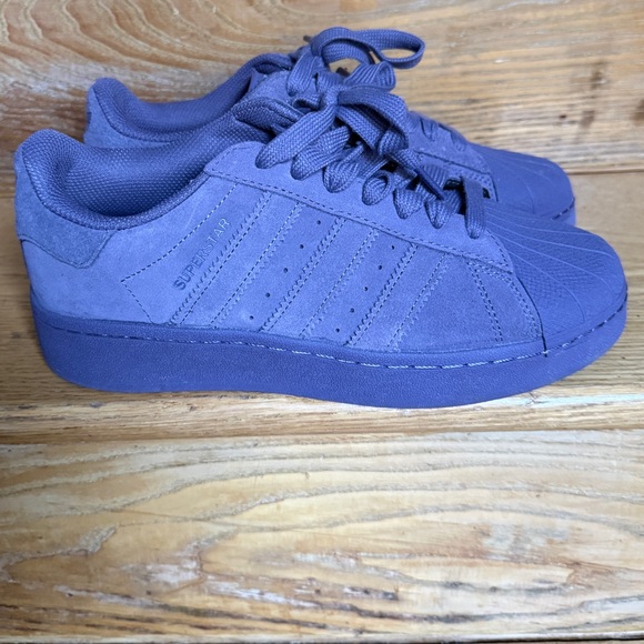Adidas Superstar XLG Low Womens Shoes Purple IG2971 near new condition - Picture 11 of 11